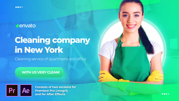 Cleaning Service - VideoHive 26354468