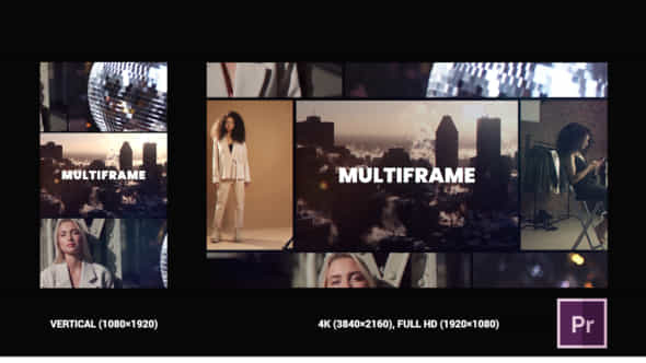 Multiframe Opener - VideoHive 38413539