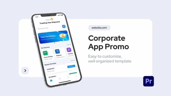 Corporate App Promo for Premiere - VideoHive 34096293