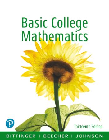 Basic College Mathematics, 13th Edition