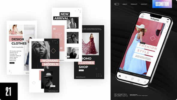 Fashion Instagram Stories - VideoHive 43179267