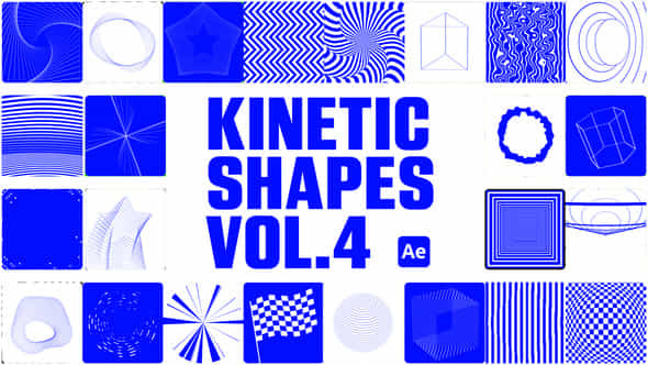 Kinetic Shapes 4 - VideoHive 53965048