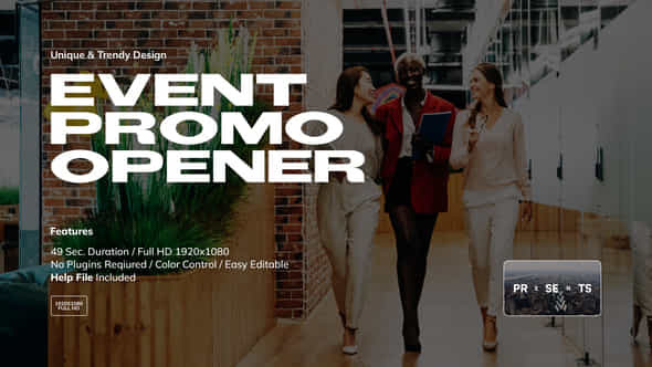 Event Promo Opener - VideoHive 48136833