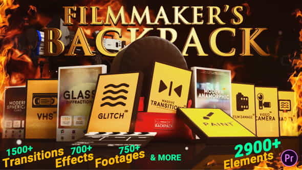 Filmmakers Backpack | Big Pack - VideoHive 28628558