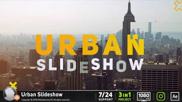 Urban Slideshow - VideoHive 21111924