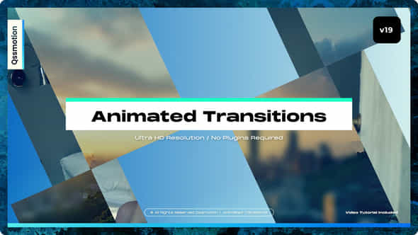 Animated Transitions - VideoHive 36064958