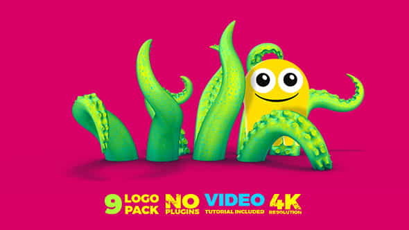 9 Logo Pack - VideoHive 12703718