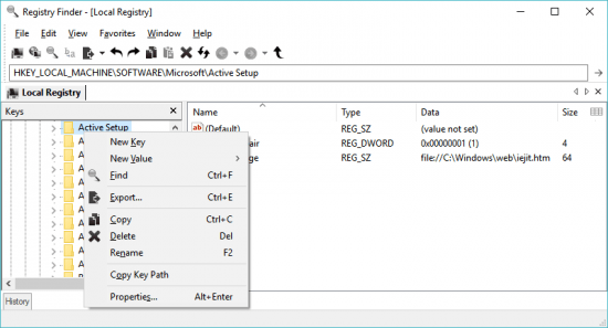 Registry Finder 2.57 2fYmfJ9T_o