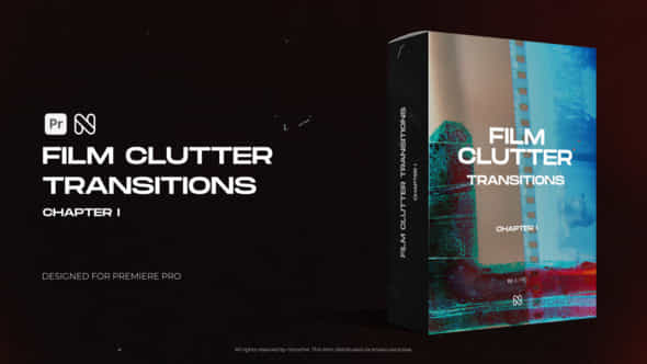 Film Clutter Transitions For Premiere Pro - VideoHive 50951115