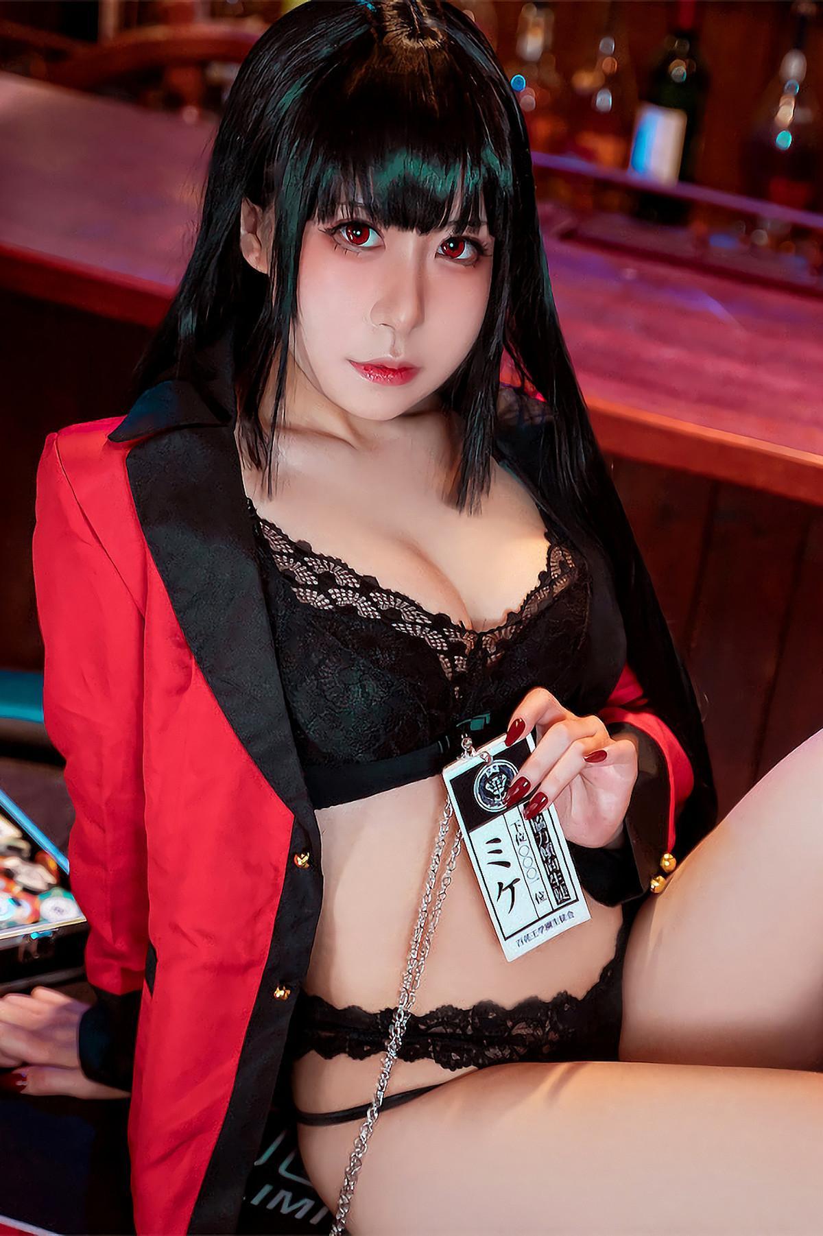 Cosplay 虎森森 蛇喰梦子 Jabami Yumeko(35)