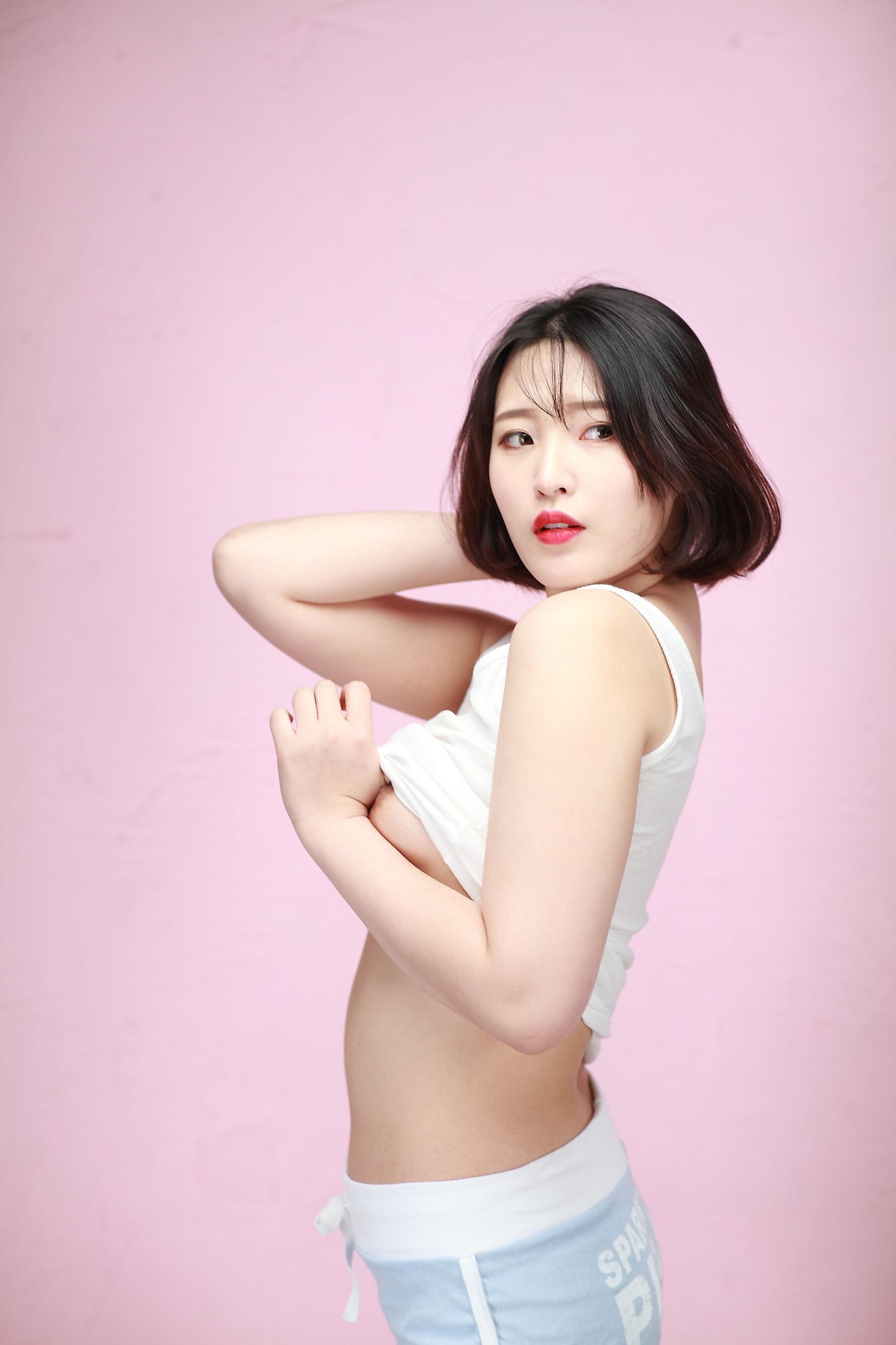 韩模人体 韩模尤娜（유나）人体私拍套图(178)