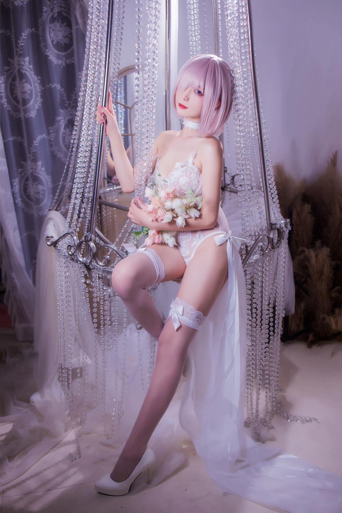 Cosplay 封疆疆v 婚纱玛修(3)