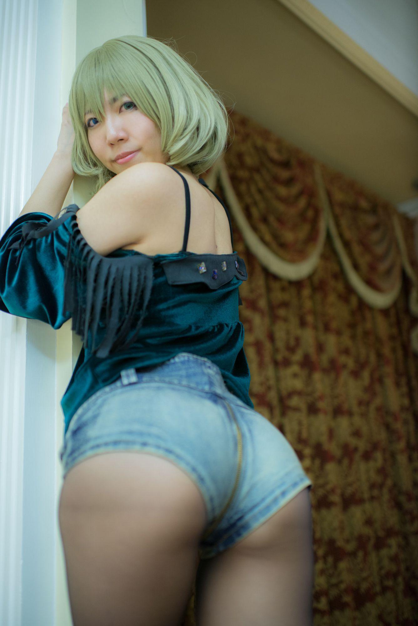 Ayane(あやね) 《Idolmaster》Takagaki Kaede(高垣楓) [Wolf Fang!!] 写真集(14)