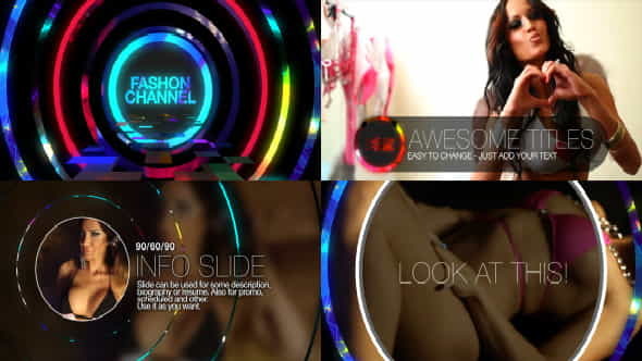 Fashion channel- Broadcast Design Package - VideoHive 5318433
