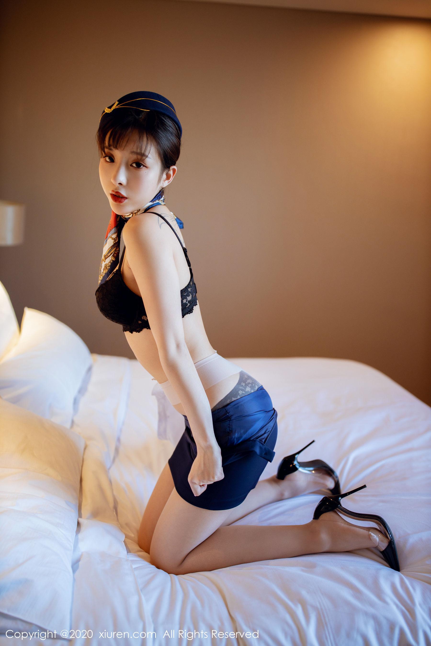 [秀人XiuRen] No.2119 陈小喵《空姐制服》 写真集(30)