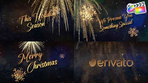 Celebrate Christmas For Fcpx - VideoHive 49553926