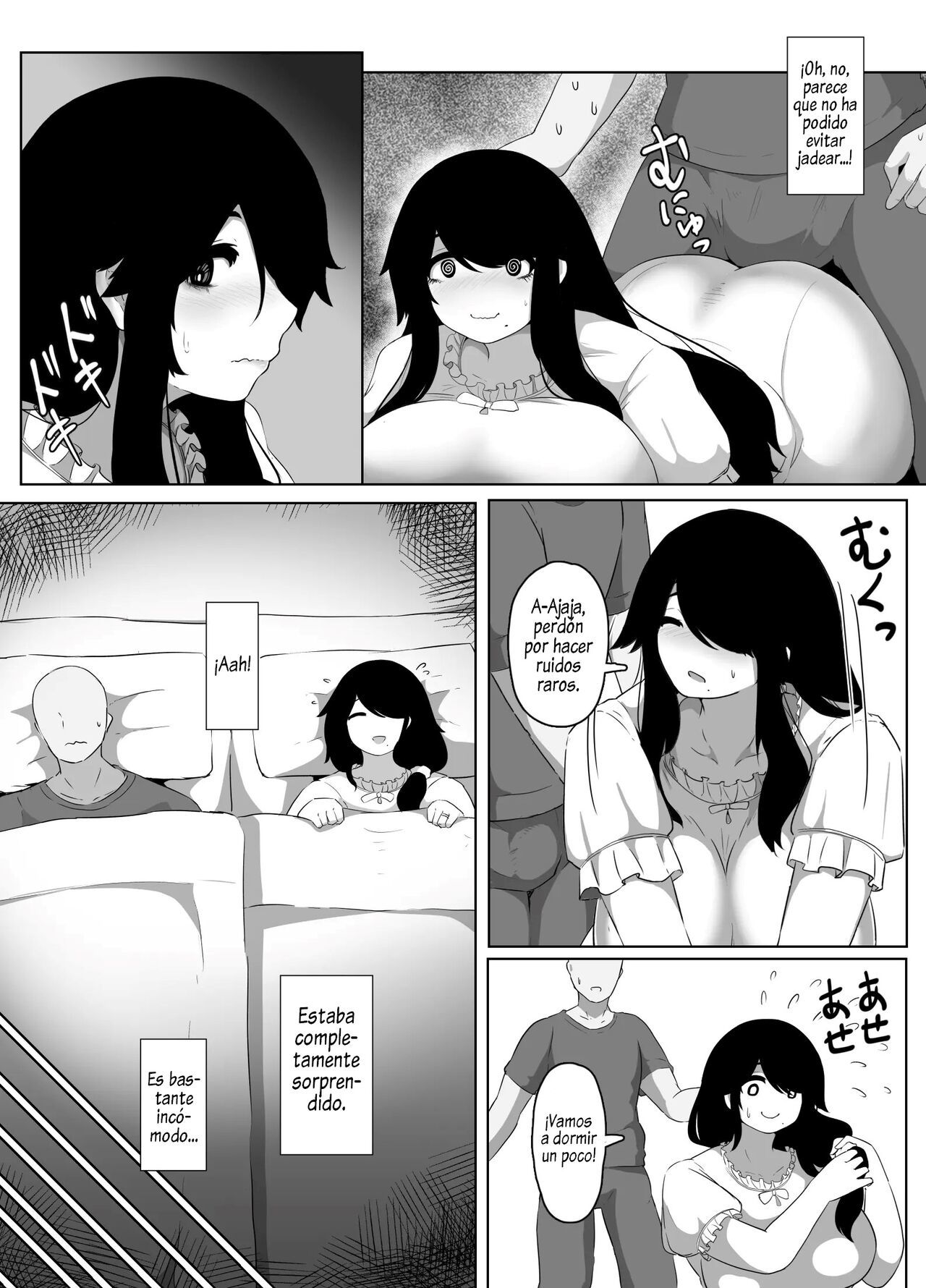 [hahayamoya (moya)] Oyasumi, Okaa-san I  Good Night, Mom I [Spanish]  [Al Chile no Sé Scan]