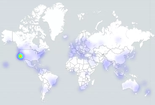 基于位置的Uber OSS活动。资料来源:uber.biterg.io Uber OSS activity based on location. Source: uber.biterg.io