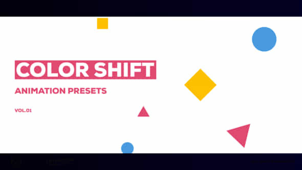 Color Shift Motion - VideoHive 47667677