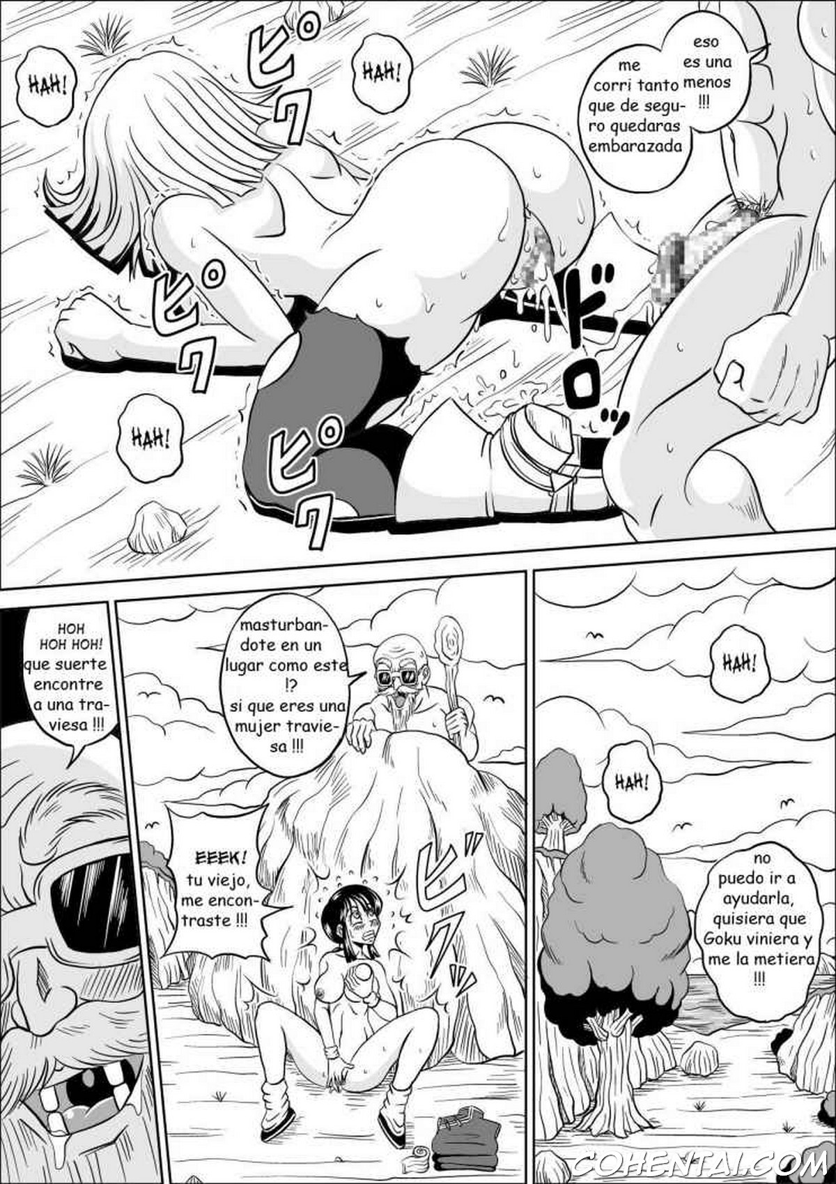 Kame Sennin no Yabou (Dragon Ball Z) xxx comics manga porno doujin hentai español sexo 