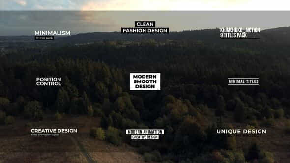 Minimal Titles 20 Mogrt - VideoHive 48824330