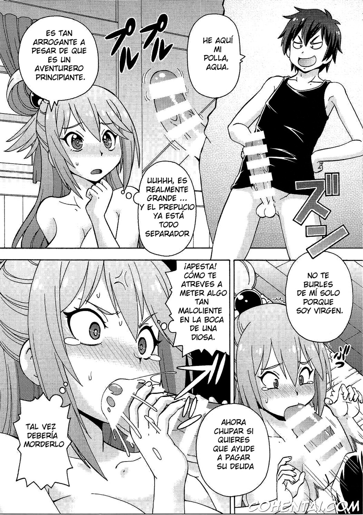 Ero Subarashii Sekai ni Nakadashi o! 1 (Kono Subarashii Sekai ni Syukufuku o!) xxx comics manga porno doujin hentai español sexo 