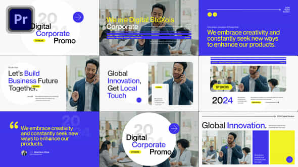 Digital Corporate Promo - VideoHive 52735857