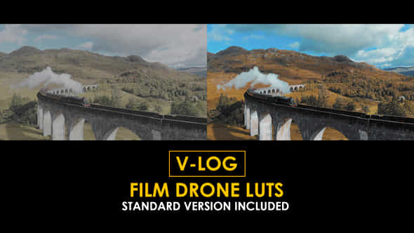 Vlog Film Drone And Standard Luts - VideoHive 51363690