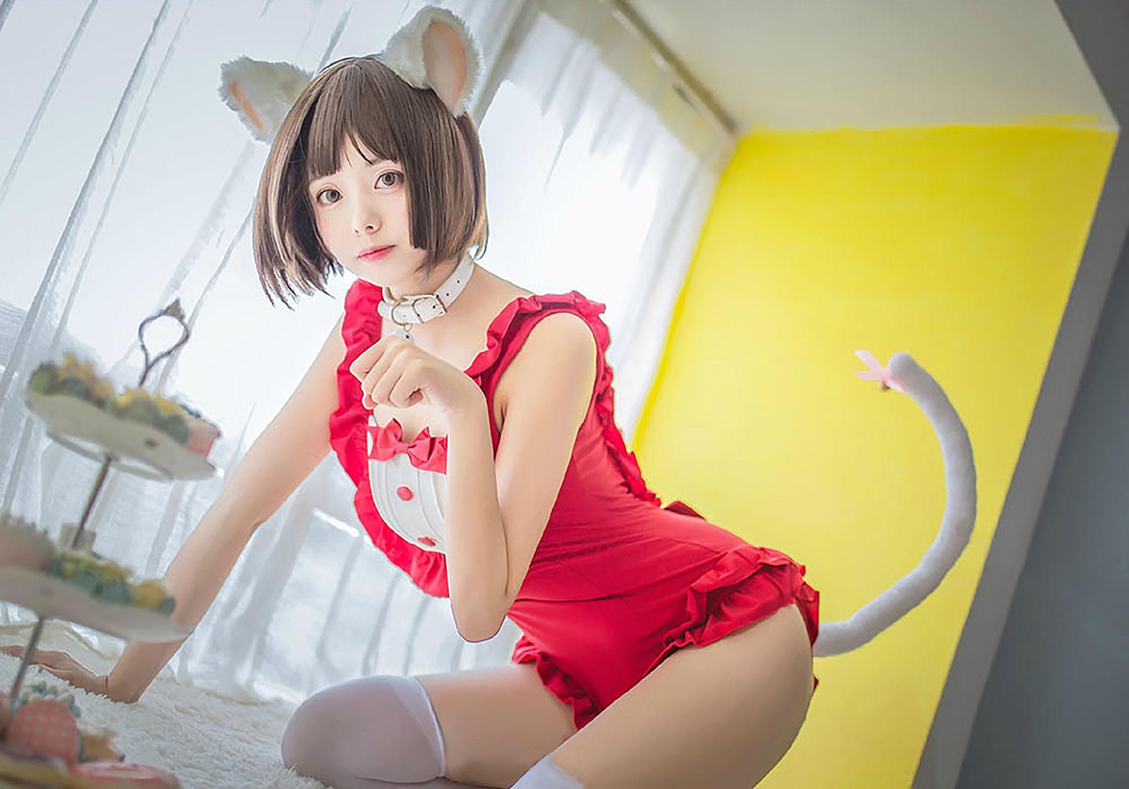 小野妹子w《猫系泳衣+魔法少女伊莉雅》 [COSPLAY美女] 写真集(6)