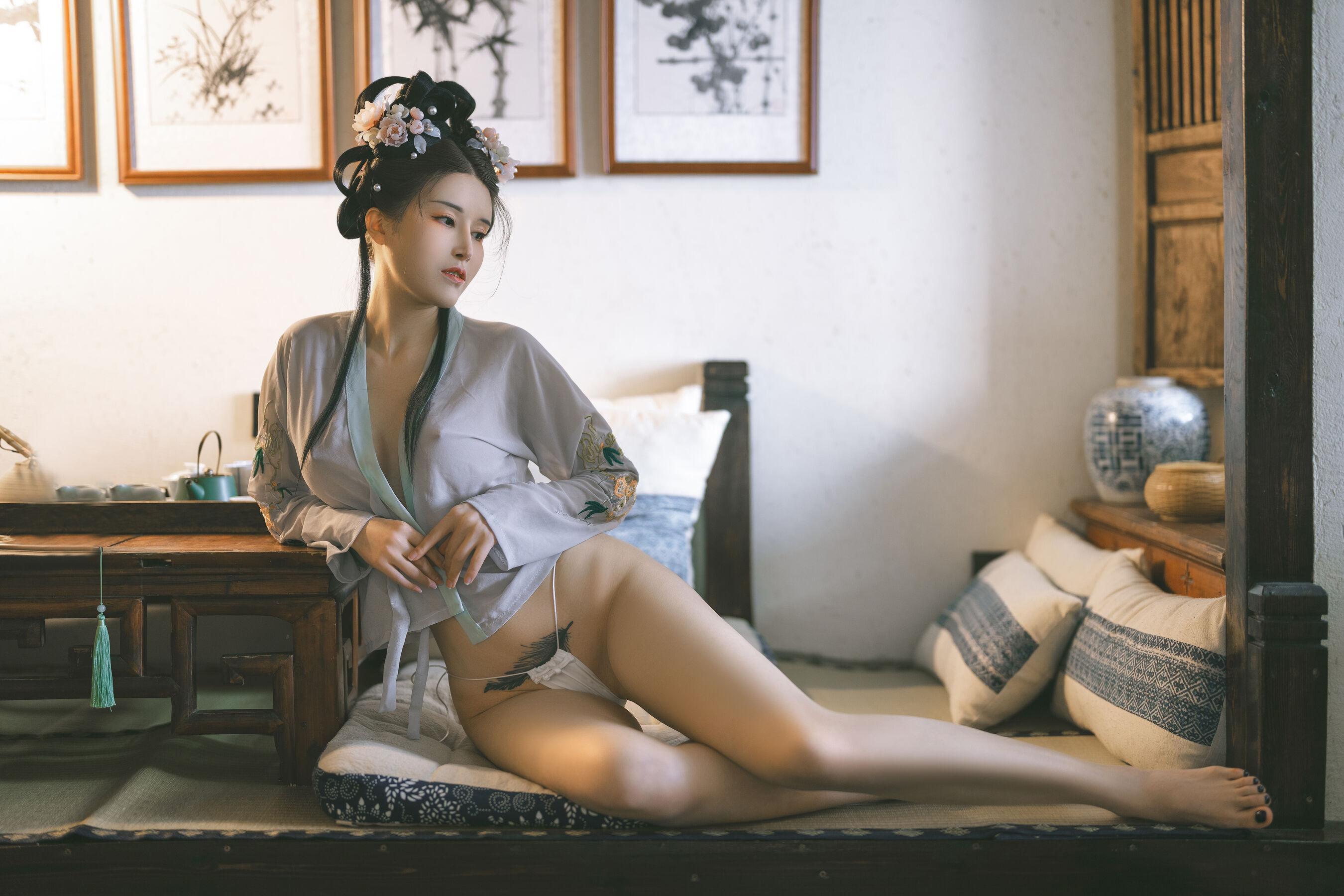国模套图 鹿八岁《汉服》(39)