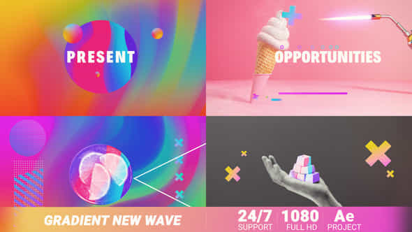 Gradient New Wave - VideoHive 24875510