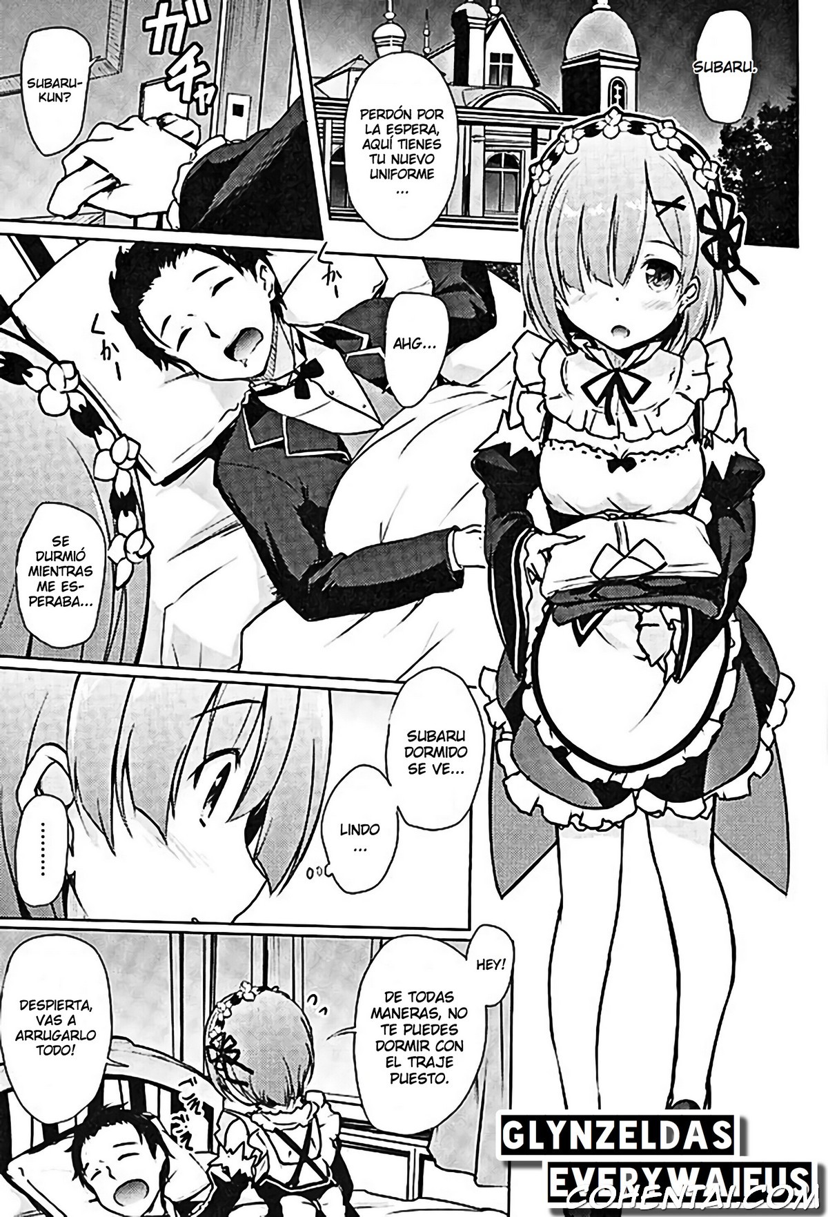 Rem kara Hajimeru Isei Kouyuu (Re:Zero kara Hajimeru Isekai Seikatsu) xxx comics manga porno doujin hentai español sexo 