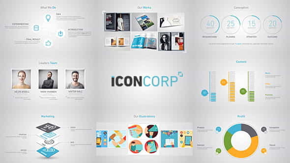 IconCorpCorporate Promo - VideoHive 7850682