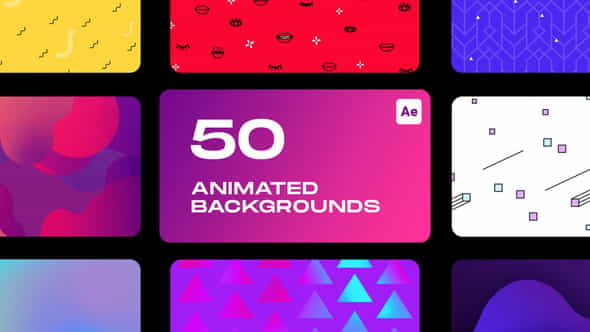 Animated Backgrounds for After Effects - VideoHive 34753517