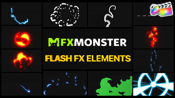 Flash FX Elements - VideoHive 30277930