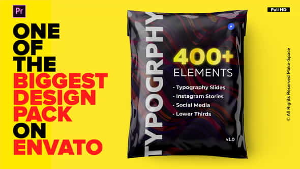 Typography Design Pack -for Premiere - VideoHive 26308150