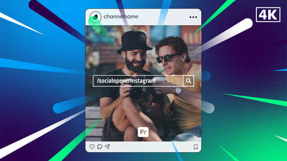 Social Opener Instagram - VideoHive 45872201