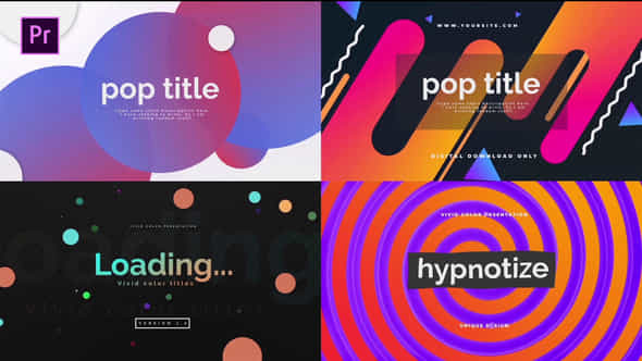 POP Titles - VideoHive 24039336