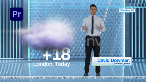 Weather Forecast News Channel - VideoHive 33181338