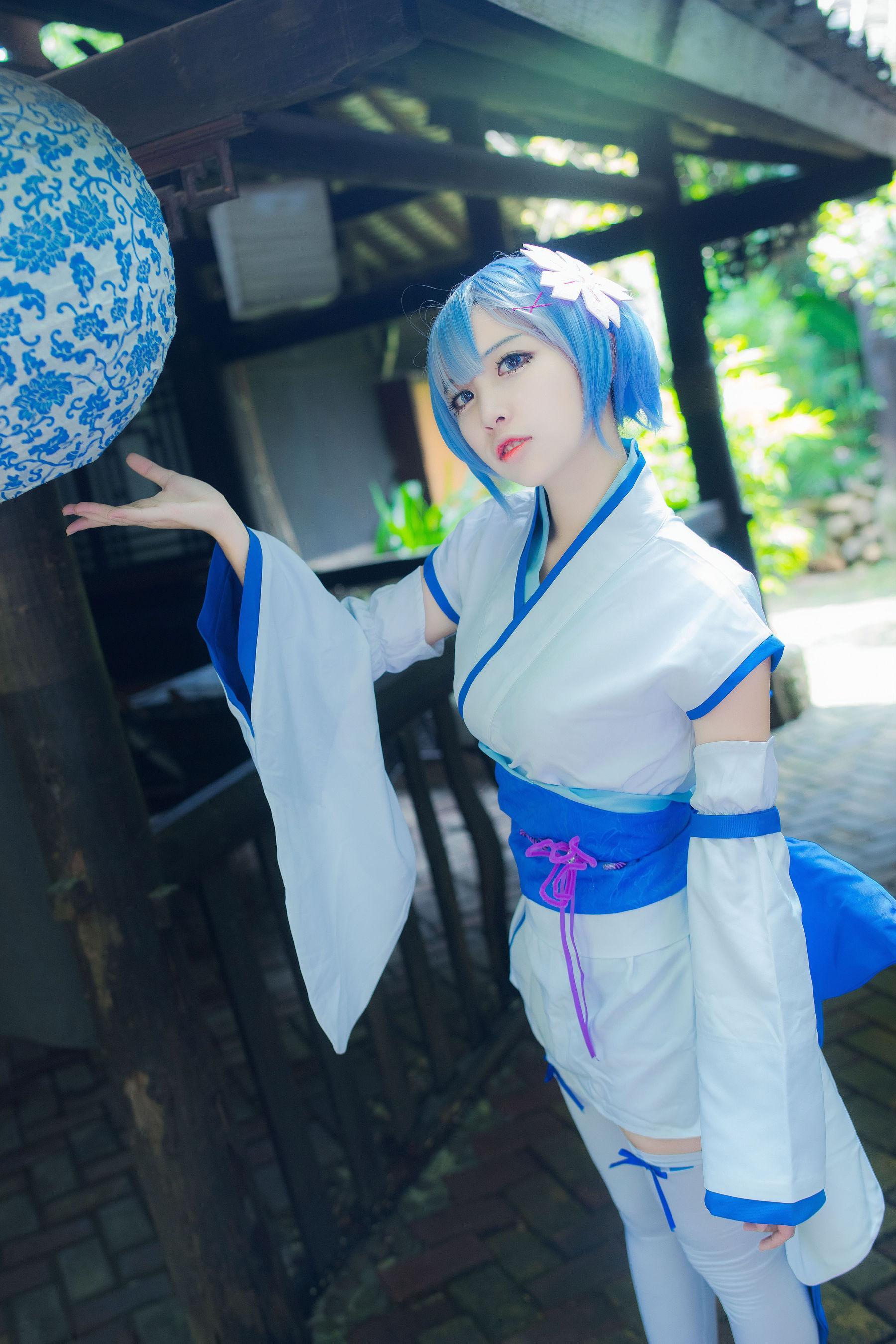 [Cosplay] 二佐Nisa – 蕾姆幼年(16)