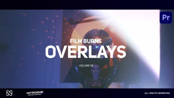 Film Burn Overlays Vol 06 For Premiere Pro - VideoHive 49094760