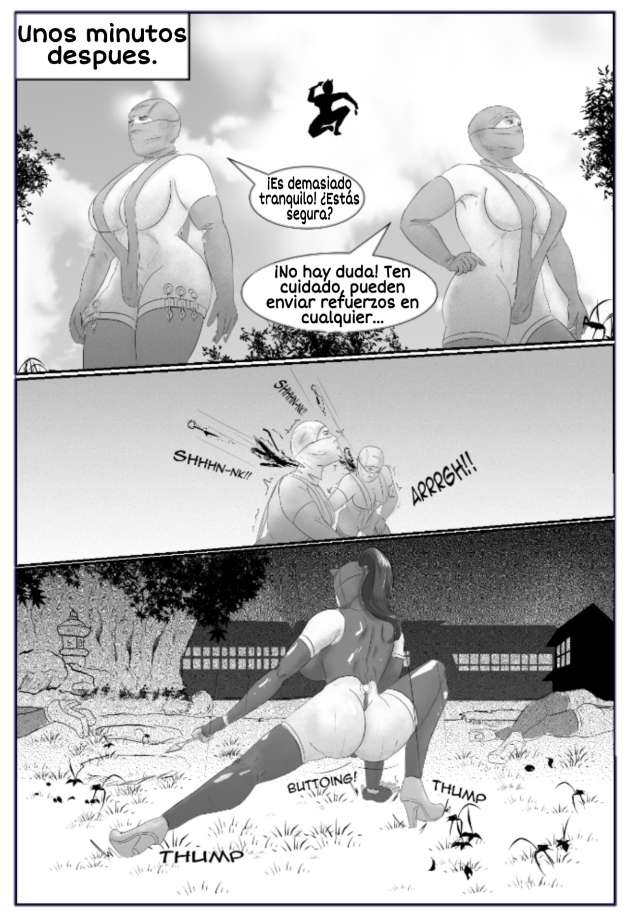 Death Ninjas Misuno Comic By SK8poison - 9