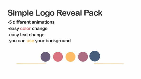 Minimal Logo Reveal Pack - VideoHive 8992705