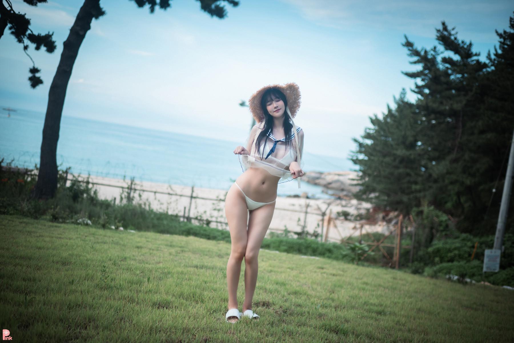 Lee Ahrin 이아린, [PINK] Bikini Day Set.01(11)