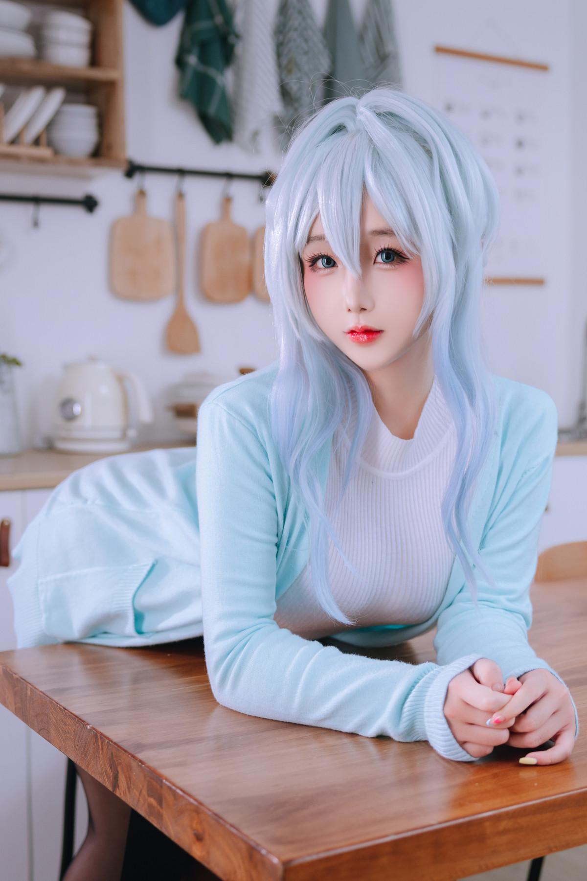 Cosplay Rinaijiao日奈娇 未亡人雪女 Set.03(3)