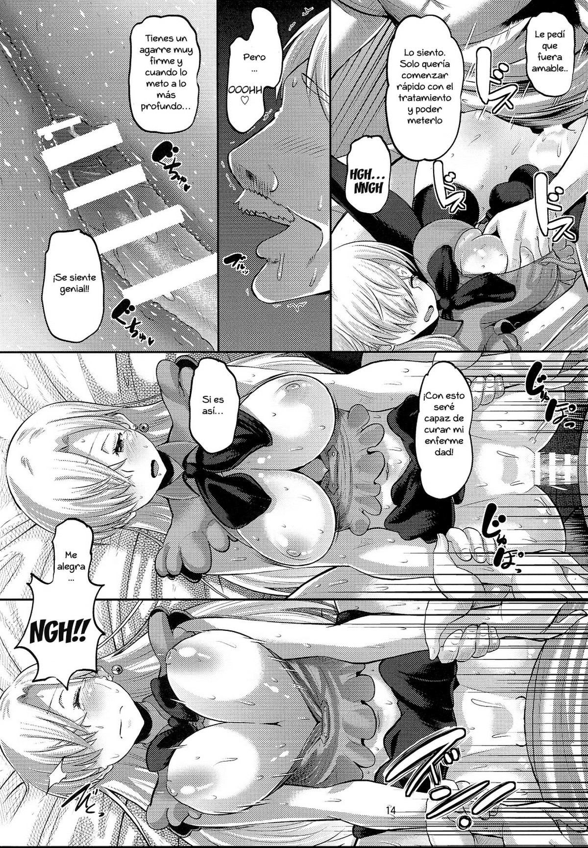 Damasare Oujo Elizabeth (Nanatsu no Taizai) xxx comics manga porno doujin hentai español sexo 