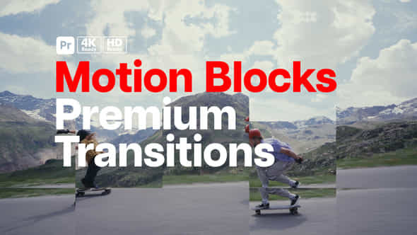 Premium Transitions Motion Blocks For Premiere Pro - VideoHive 49797664