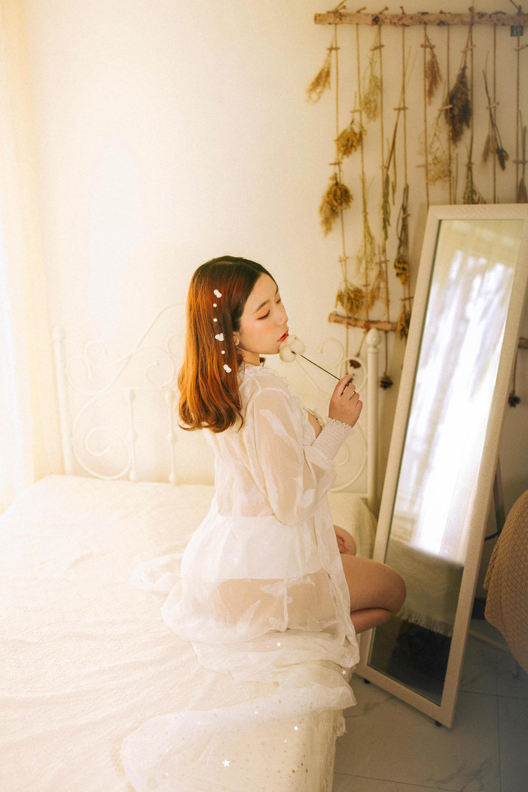 [动漫博主Cosplay] 穆零Mu0 – 白色(5)