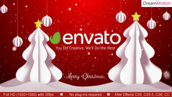Christmas Wish with Logo - VideoHive 13182468
