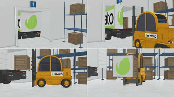 Logistic Company Box Opener - VideoHive 21975877